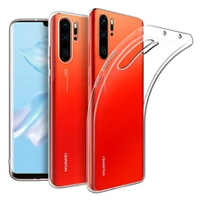 Прозрачный чехол из ТПУ для huawei P30/P30 Pro/P30 Lite Мягкий силиконовый чехол тонкий прозрачный чехол для телефона P30Pro P30Lite huawei P30 Gel