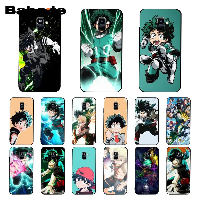 Чехол для телефона Babaite с аниме Мой герой Boku Моя геройская Академия deku и bakugou Samsung A7