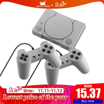 

Data Frog Retro Video Game Console Build in 620 Games 8 Bit Support AV Out Put With 2 Player Controller