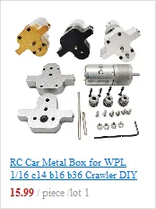 Металлический передний и задний мост в сборе для WPL 1/16 B1 B-1 B14 B-14 B16 B-16 B24 B-24 C14 C-14 C24 B36 RC автомобиль запасные Запчасти 634F