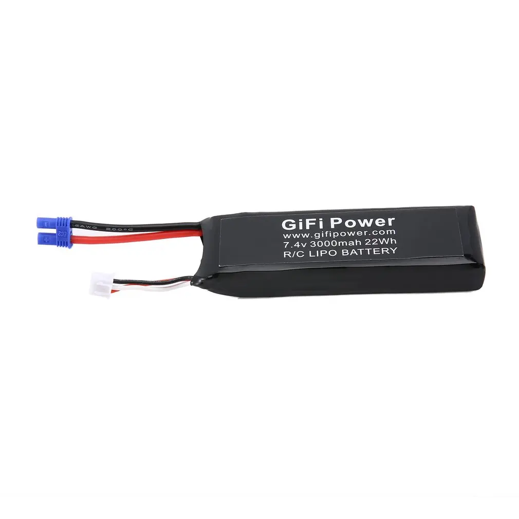 Батарея большой емкости 7,4 V 3000mAh обновленная Замена Lipo батарея легкий Дрон батарея для Hubsan H501S Дрон