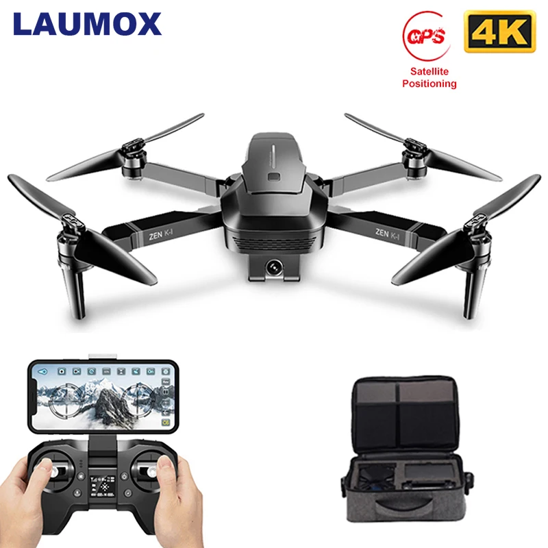 

Visuo ZEN K1 GPS Wifi FPV RC Drone with 50 Times Zoom 4K Wide-Angle HD 120 degree adjustable Dual Camera Brushless Motor SG906