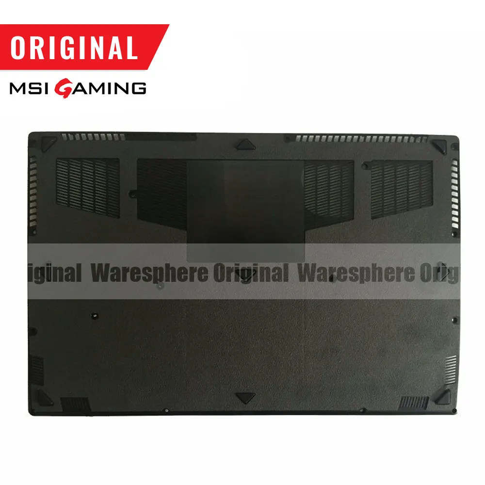 With Leather Для MSI GS63 GS63VR ЖК-задняя крышка ободок Упор для рук Нижняя база чехол 3076K3D211 3076K3D212 3076K2A215 3076K1B213 - Цвет: With Leather