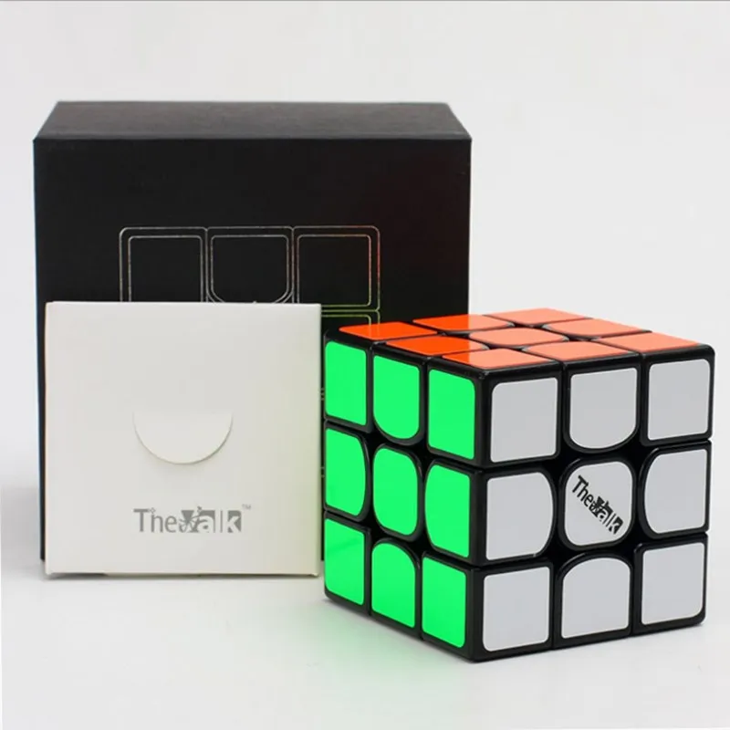 Valk3 55,5 мм Размеры куб 3x3 скоростной куб qiyi конкуренции кубики игрушка головоломка магический куб