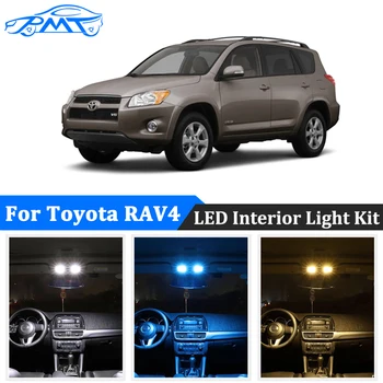 

BMT 12Pcs Car LED Interior Light License Plate Lamp Canbus No Error For Toyota RAV4 2006-2016 2017 2018 2019 2020 Auto Lighting
