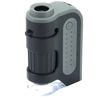 

MicroBrite Plus 60x-120x LED Lighted Pocket Microscope with Aspheric Lens System (MM-300 or MM-300MU)