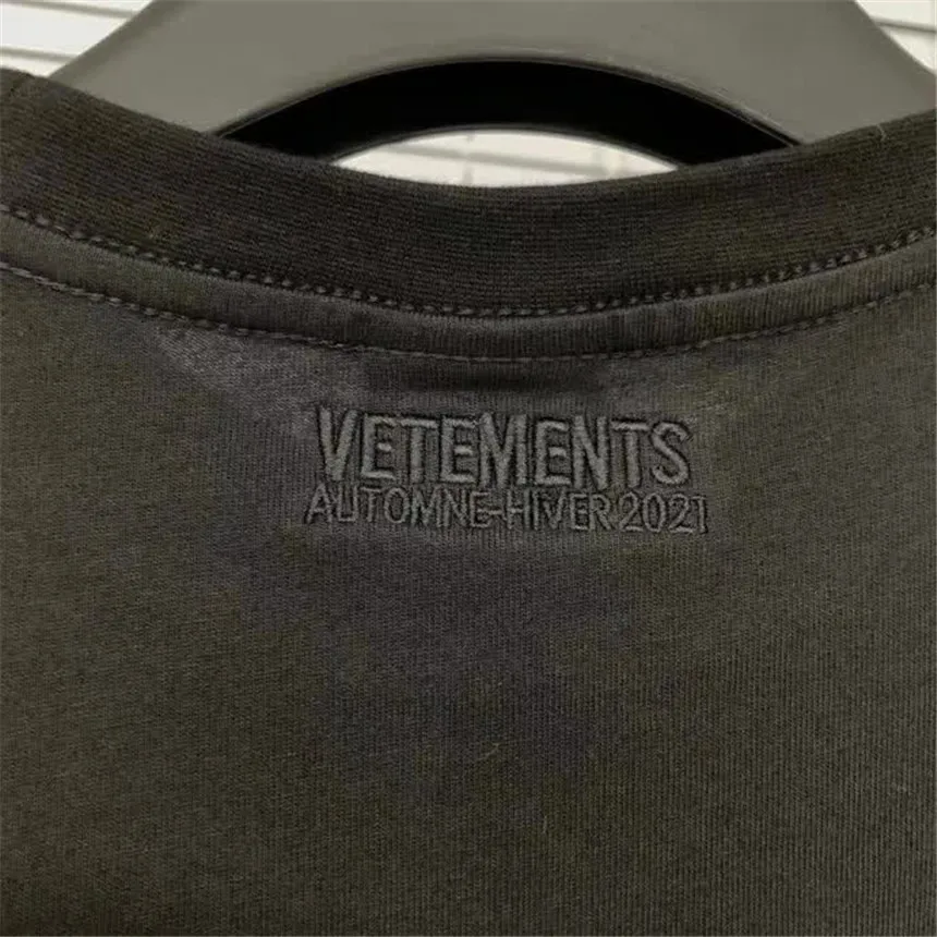 Vetements Bling T shirts 2021 Men Women 