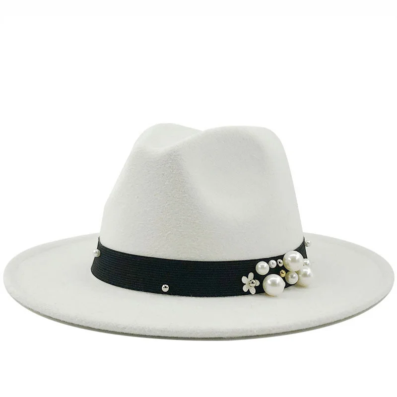 

Шляпа в британском стиле для мужчин и женщин, фетровая Федора с широкими полями, чёрная, желтая, для официальвечерние, 56-58-60 см