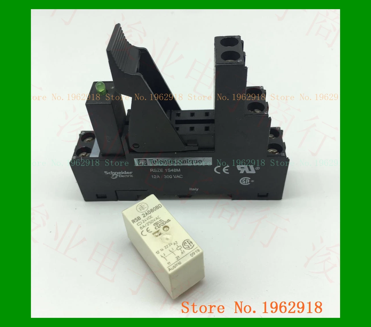 2A080BD и база Реле RSZE1S48M+ RZM031RB