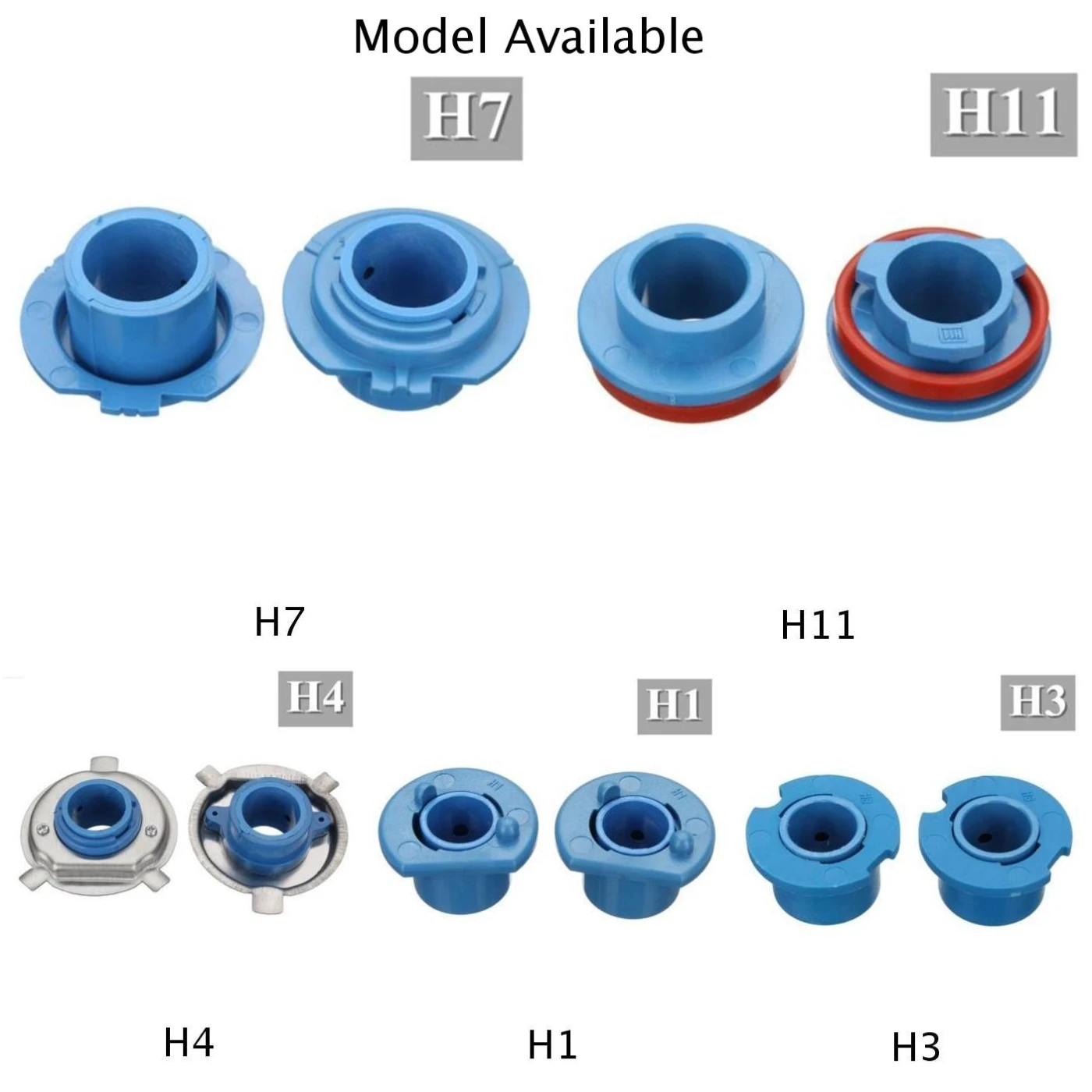 База адаптеры фиксатор лампы держатель розетки 2 шт. фары H7/H11/H4/H1/H3