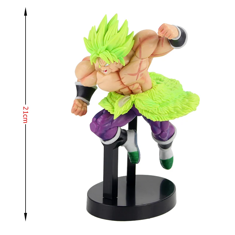 Dragon Ball Z Super Senshi Broly Super Saiyan ПВХ Коллекционная Фигурка фигурки героев «Жемчуг дракона Z» модель игрушки