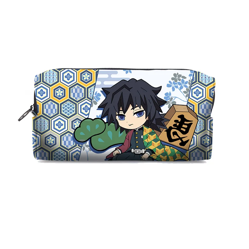 Kimetsu No Yaiba Demon Slayer Kamado Tanjirou Nezuko, косплей, ручка, чехол-карандаш, косметичка, макияж, канцелярская сумка, подарок