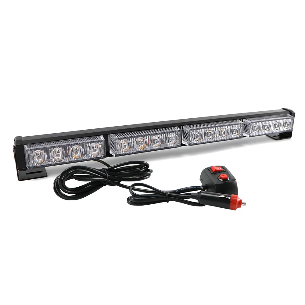 

16 LED High Power 12V Car Truck LED Strobe Light Fireman Police Flashing Emergency Warning Red Blue Yellow White Green
