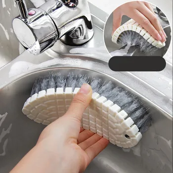 

Multifunction Bendable Cleaning Brush Dual Purpose Kitchen Floor Cleaner Mops Durable,lightweight Washable simple and practical
