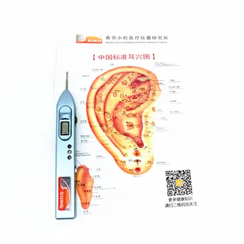 

Auricular Point Automatic Detector Acu puncture Acupoint Detection Diagnosis for Auriculotherapya China Energy Meridian Pen
