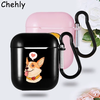 

Corgi Soft Silicone Case for Apple Airpods 1 2 Pro Shockproof Bluetooth Wireless Headphone Earphone Protective Accessories Cover