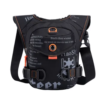 

Thigh Riding Portable Sports Adjustable Strap Men Shoulder Bag Nylon Waterproof Motorcycle Outdoor Casual Chest Pack Waist