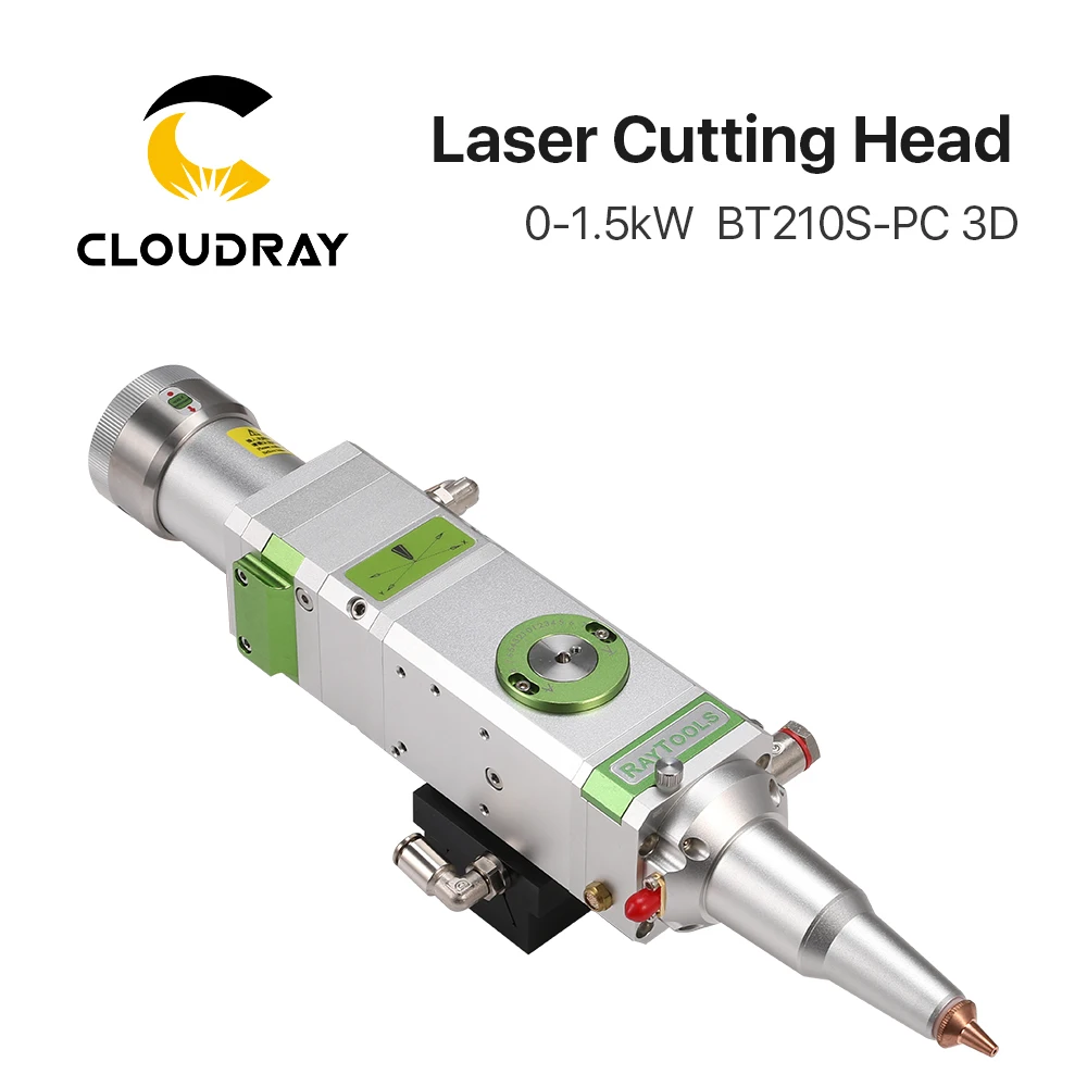3D лазерная режущая головка Cloudraty оригинальная Лазерная Raytools BT210S с ручной