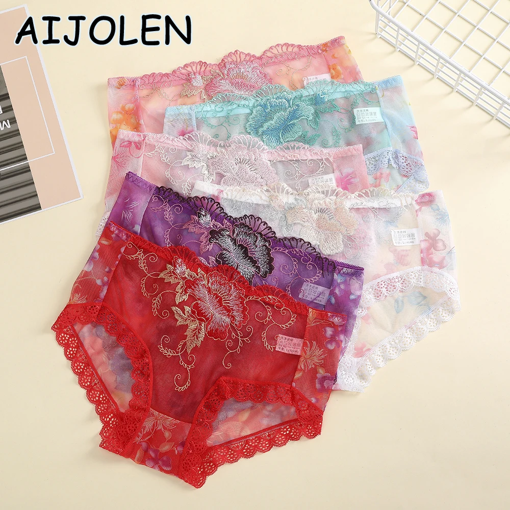 Underwear White Black Lace Black White Women Panties Sexy Sexy Lace