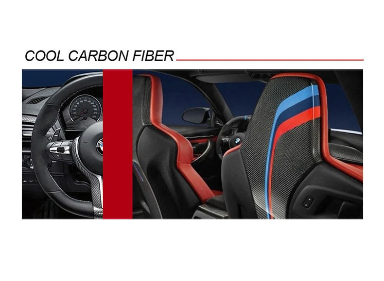 Авто интерьер углеродного волокна M производительность автомобиля стикер задний кондиционер вентиляционное отверстие выход панель Крышка для BMW e90 e92 e93 2005-2012