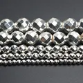 Silver Faceted