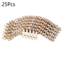 Aliexpress - 25pcs Cut Wooden Fence Embellishment Wooden Shape Craft Wedding Deco