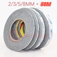 50 M Ultra Thin & Slim Schwarz Doppelseitigem Klebeband Handy Bildschirm LCD Display Digitizer Reparatur 1/2/3/5/8/10mm 50 Meter