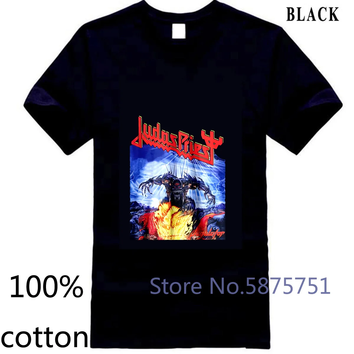 Мужская футболка Judas Priest jugulaator из тяжелого металла с батареей для мужчин футболки