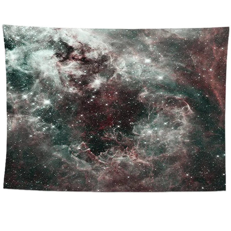 Galaxy психоделический гобелен, Настенное подвесное одеяло, декоративный настенный ковер для гостиной, на заказ