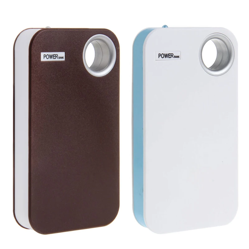 

DIY USB Mobile Power Bank Charger Case Pack 5*18650 Battery Holder For Phone