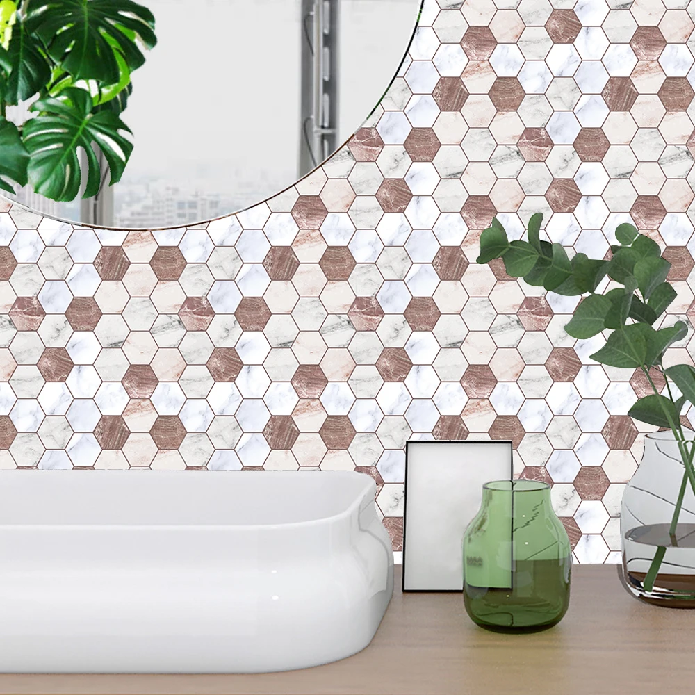 Tegelstickers 20 Stuks - Waterdichte Zelfklevende Backsplash Stickers Voor Keuken En Badkamer