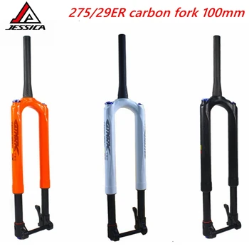 

Bicycle Carbon Fork Mountain Bike Air Fork RS1 ACS Solo Air Predictive Steering Suspension Fork 27.5/29er MTB Bike Fork 100mm