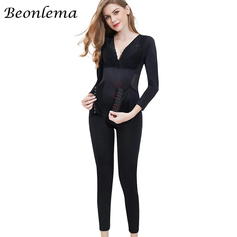 

Beonlema Full Body Sexy Shapewear For Women Butt Lifting Slimming Shapers Seamless Posture Corrective Arms Shaping Bodysuit