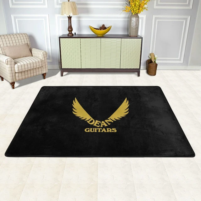 Dean 6' x 8' Black Indoor/Outdoor Carpet Door Mat/Rug