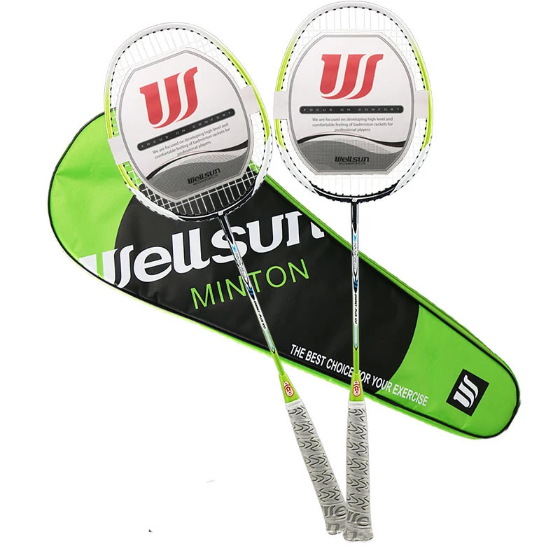 New 2021 Badminton Racket Titanium Alloy 2 Pieces Men And Women Racquet