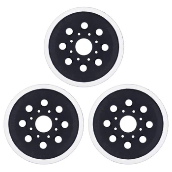 

5 Inch 8 Hole Hook & Loop Replacement Sander Backing Pad for RS035 and RS034 Compatible with ROS20VS 3Pcs