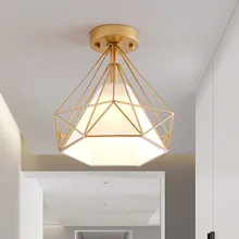 Потолочный светильник с бриллиантами, коридор огней, минималистичный современный вход, фойе, входные огни, креативный, холодный, Северная Европа