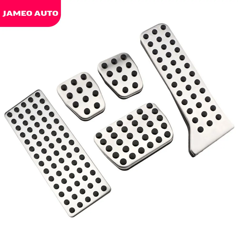 Jameo Auto Stainless Steel Car Pedal Pad Rest Foot Pedals Cover for Mazda 3 6 MK3 MK6 2014 2015 CX-5 Axela Atenza LHD Parts | Автомобили и