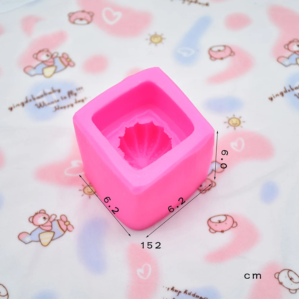 Горшок для кактуса моделирование силиконовые украшения Мыло глина ароматные гипсовые свечи формы инструменты Gumpaste шоколадный помадка 3D формы для торта