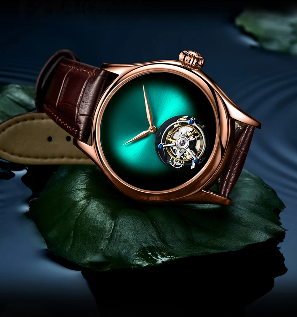 Guanqin tourbillon relógios masculinos 2019 relógio mecânico