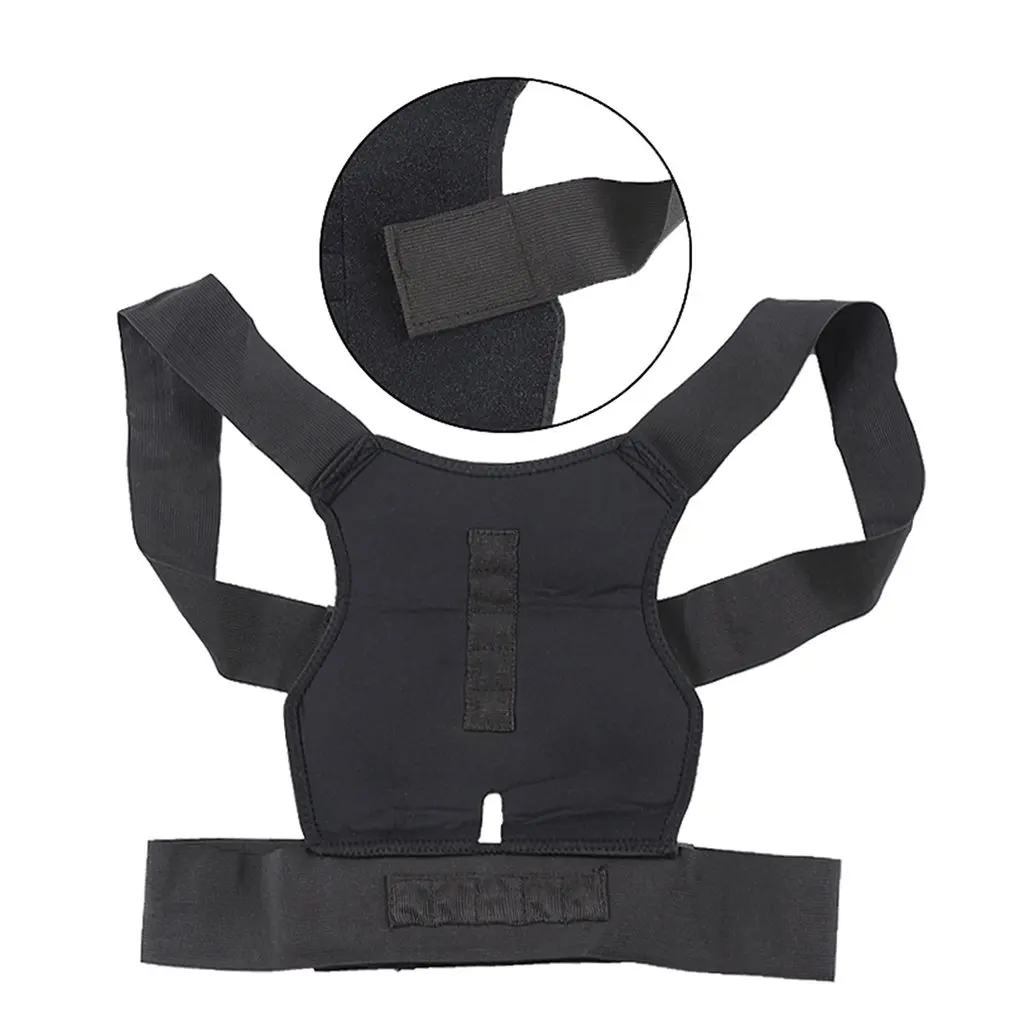 

New Magnet Posture Correction Belt Adult Sitting Posture Correcting Clothes Straight Back Children Students Straightening Spine