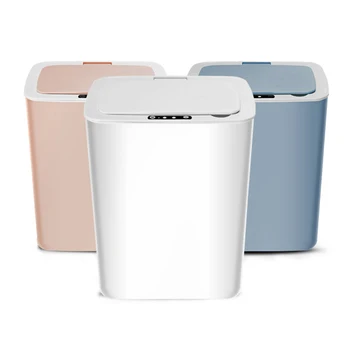 

Automatic Sensor Kitchen Trash Can Touchless Kick dustbin Motion Induction Intelligent Sensor Waste Eco-Friendly Garbage Bin