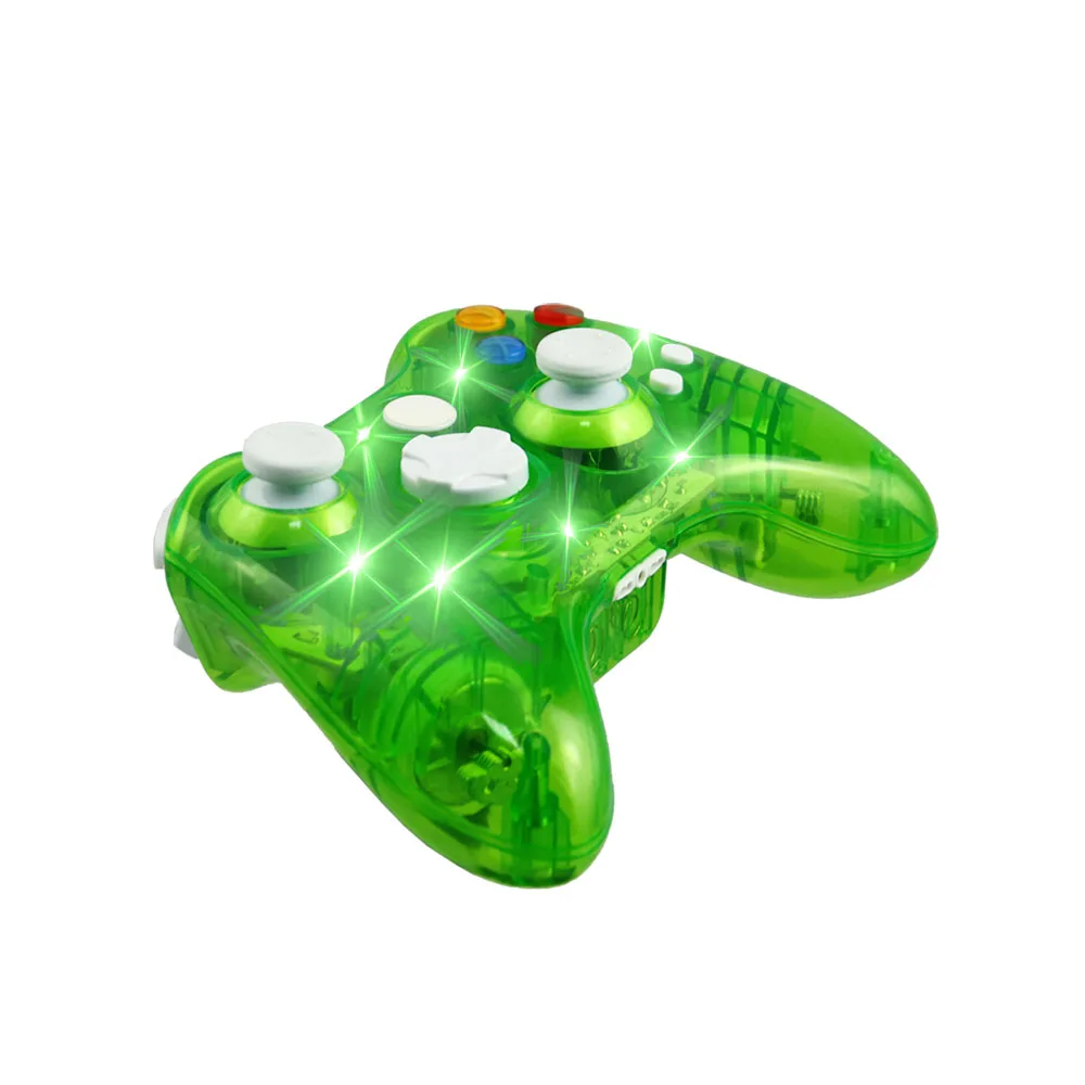 Беспроводной геймпад для microsoft Xbox360 контроллер для XBOX360 Геймпад беспроводной контроллер для ПК DazzlingLED и улучшение ключа