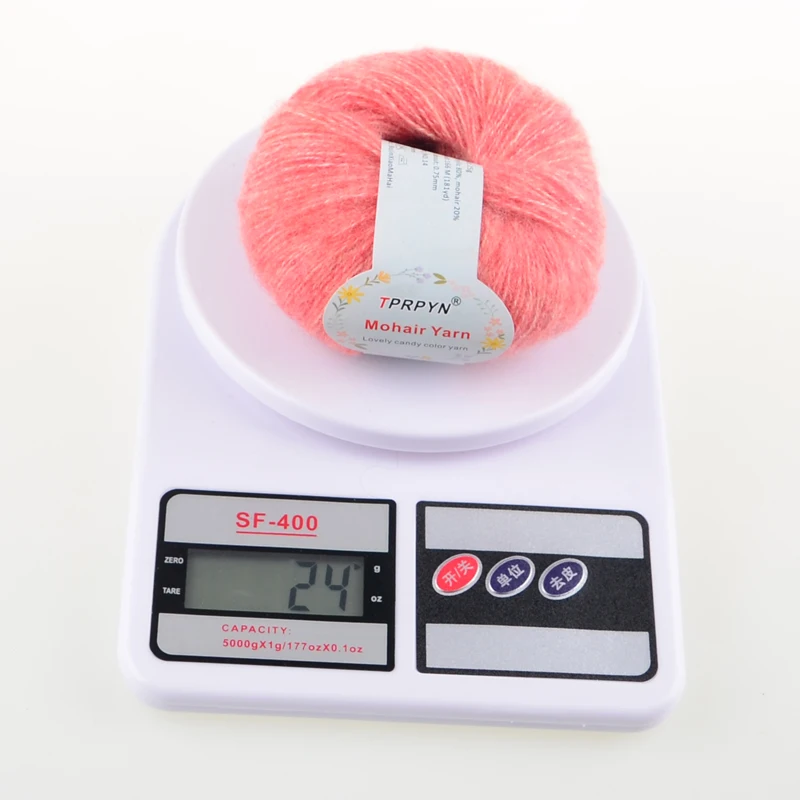 TPRPYN Mohair Acrylic yarn For knitting lana wool crochet yarn to knit hand 0.75mm Crochted line threads Needlework 1Pc = 25g 166M knitting yarn knitting wool yarn crochet yarn wool yarn