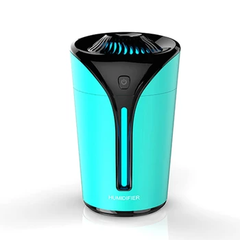 

Flame Cup Humidifier Mini Portable Mute Desktop 3-In-1 Car USB Air Humidifier
