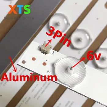 

5set=40pieces LED Strip Bar Backlight for 400S8606X8-A0035 E34036 40S-4-10 1.00.1.388015S01R V1 94V-O DY-01 388mm good quality