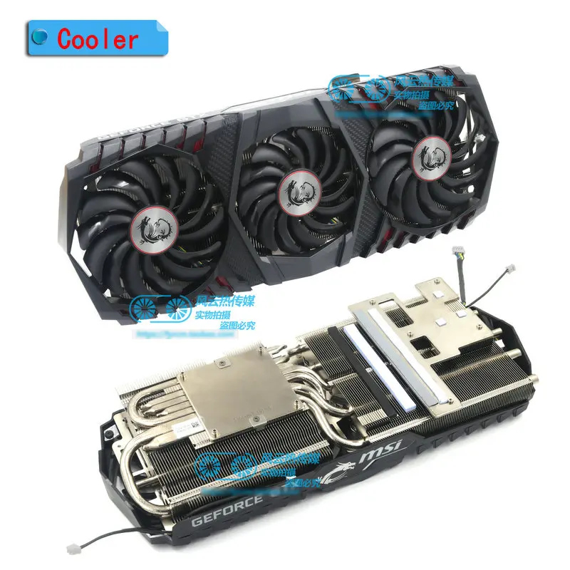 ^*Best Offers New Original for MSI GTX1080Ti GAMING X TRIO Video Graphics card Cooler