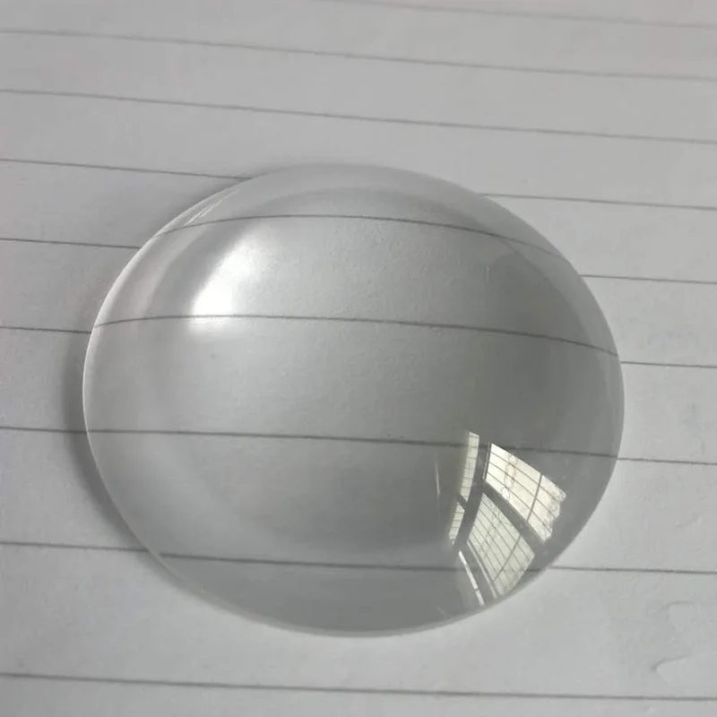 

76.4 PYREX Optical Glass Focal Length 129.5mm Plano Convex Lens High Precision Optics Element Camera Projector Plano-convex