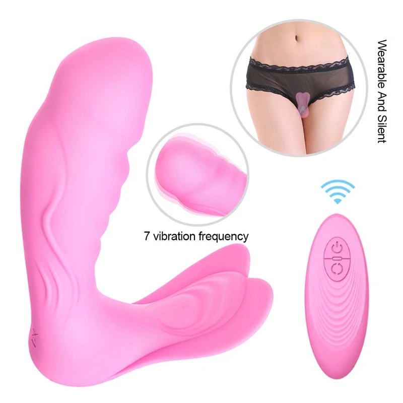 Мини вибратор g Spot вибрирующий дилдо Мощный клитор Стимулятор клитора с пультом