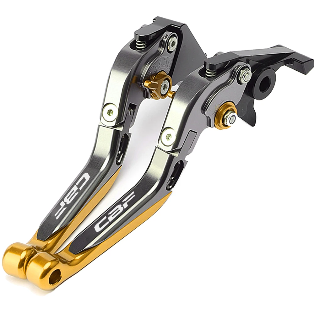 gold CBF600 SA CRF1000L Африка Твин Мотоцикл CNC регулируемый тормозной рычаг сцепления ручки для Honda CBF 600 1000 SA - Цвет: gold